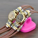 Relógio Quartzo Feminino Vintage Bracelete Cigano Moda Acessorios