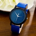 Colorful Moon Unisex Watch Casual Modern Quartz Display without Numerals