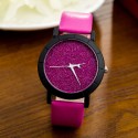 Colorful Moon Unisex Watch Casual Modern Quartz Display without Numerals