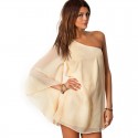 Chiffon Dress Luxury Silk Short Women's Winter Fashion