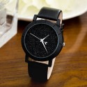Colorful Moon Unisex Watch Casual Modern Quartz Display without Numerals