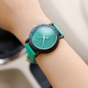 Colorful Moon Unisex Watch Casual Modern Quartz Display without Numerals