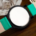 Colorful Moon Unisex Watch Casual Modern Quartz Display without Numerals