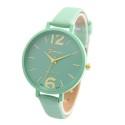 Clock Female Geneva Large Numbers Bracelet Thin Round