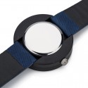 Watches Bracelet Fabric in Jeans Quartoz Display Round Unisex