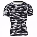 Men's Basic T-Shirt Army Camouflage Short Sleeve T-Shirt