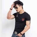 Men's Basic T-Shirt Lisa Cold Cotton Knit Various Colors