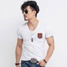 Men's Basic T-Shirt Lisa Cold Cotton Knit Various Colors