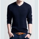 Men's Cold T-Shirt Cyclic Fashion Winter Pullover Sweatshirt