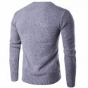 Cold Long Sleeve Men's Wool T-shirt Fashion Winter Thick