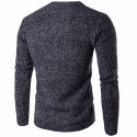 Cold Long Sleeve Men's Wool T-shirt Fashion Winter Thick