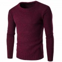 Cold Long Sleeve Men's Wool T-shirt Fashion Winter Thick