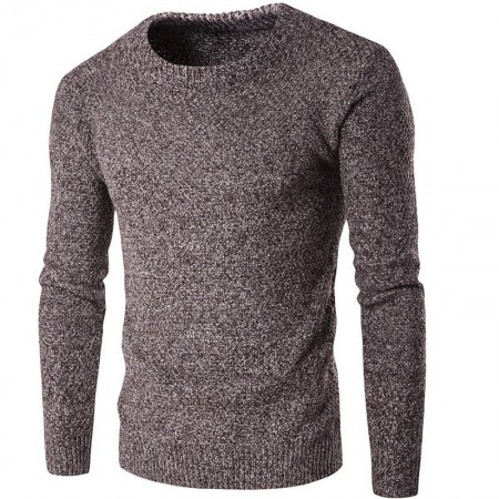 Cold Long Sleeve Men's Wool T-shirt Fashion Winter Thick