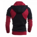 Men's Hooded Jacket Fashion Winter Zipper in Beautiful Cotton
