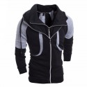 Men's Hooded Jacket Fashion Winter Zipper in Beautiful Cotton