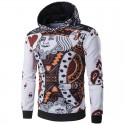 Men's Sweatshirt White King of Hearts Hooded Sweatshirt São Paulo