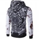 Men's Sweatshirt White King of Hearts Hooded Sweatshirt São Paulo