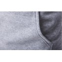 Men's Casual Sweatshirt with Hood Smooth Training School Elastic Sleeve