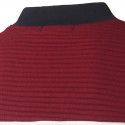 Men's Sportswear Striped Sweater with Zip Jacket