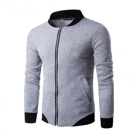 Casual Zip Jacket Men's Casual Stylish Winter Jacket