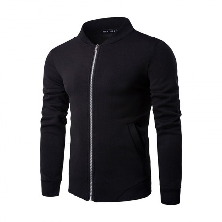 Casual Zip Jacket Men's Casual Stylish Winter Jacket