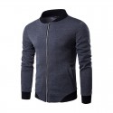 Casual Zip Jacket Men's Casual Stylish Winter Jacket