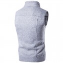 Men's Sport Jacket Sport Zipper Training Sweatshirt High Collar