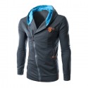 Stylish Casual Men's Sweatshirt with Zipper