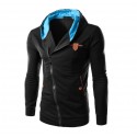 Stylish Casual Men's Sweatshirt with Zipper