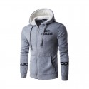 NEW ORLEANS Hooded Sweatshirt with Elegant Zipper Lining