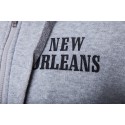 NEW ORLEANS Hooded Sweatshirt with Elegant Zipper Lining