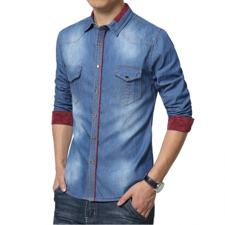 jaqueta branca jeans masculina