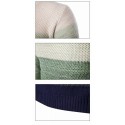 Men's Shirt Gradient Striped Cold Knit Long Sleeve