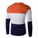 Geek Shirt Men's Colorful Striped Winter Long Sleeve