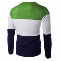 Geek Shirt Men's Colorful Striped Winter Long Sleeve