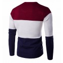 Geek Shirt Men's Colorful Striped Winter Long Sleeve