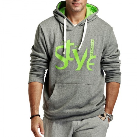 Men's Sports Training Sweatshirt Fitness Hooded Sweatshirt