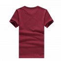 CROSS Men's Casual Short Sleeve Printed T-Shirt