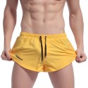 Short de Banho Masculino Curta Sexy Moda Praia Casual Verde e Amarelo