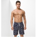 Bermuda Masculina Listrada Estampada Moda Praia Curto