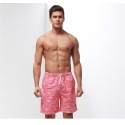 Bermuda Masculina Listrada Estampada Moda Praia Curto