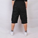 Men's Casual Military Loose Shorts with Wide Pockets on the Side