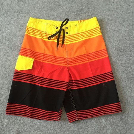 Short Masculino Listrado Estilo Moda Praia Curto Ajustavel Malha Fina