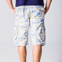 Bermuda Men Floral Casual New Summer Fashion Work with Handbags