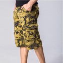 Short Masculino Estilo Militar Camuflagem Varios Bolsos