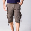 Short Masculino Moda Camuflagem Varios Bolsos