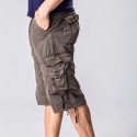 Short Masculino Moda Camuflagem Varios Bolsos