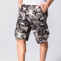 Short Masculino Camuflagem Varios Bolsos Do verão