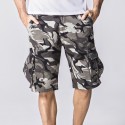 Short Masculino Camuflagem Varios Bolsos Do verão