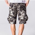 Short Masculino Camuflagem Varios Bolsos Do verão